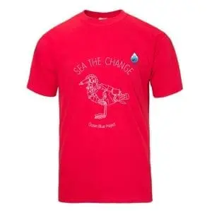 Save-the-birds-t-shirt-red
