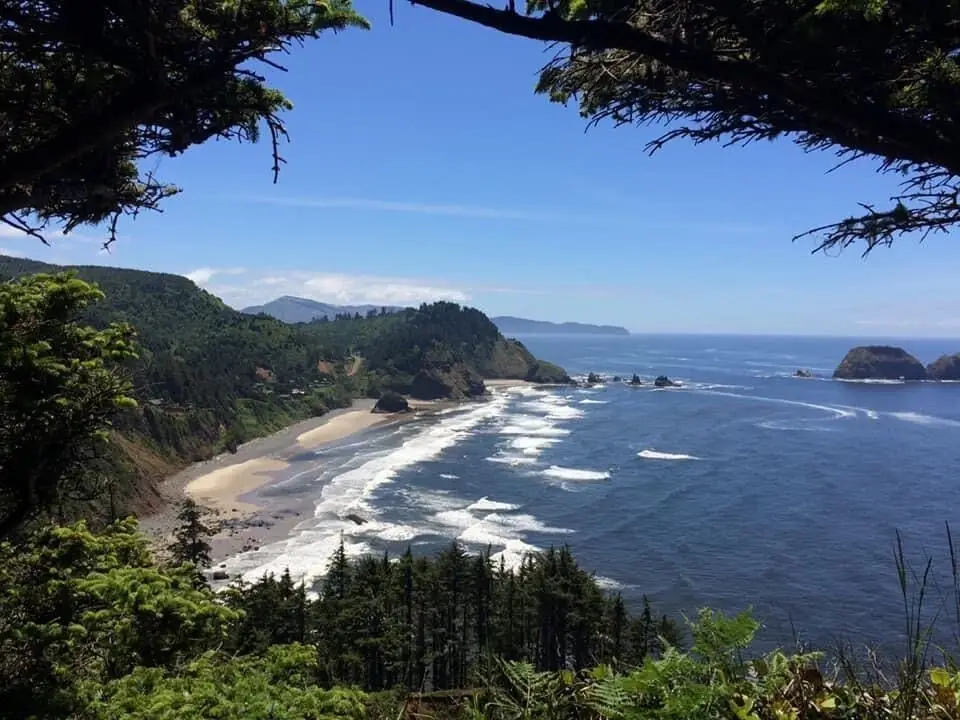 photo of a oregon beach