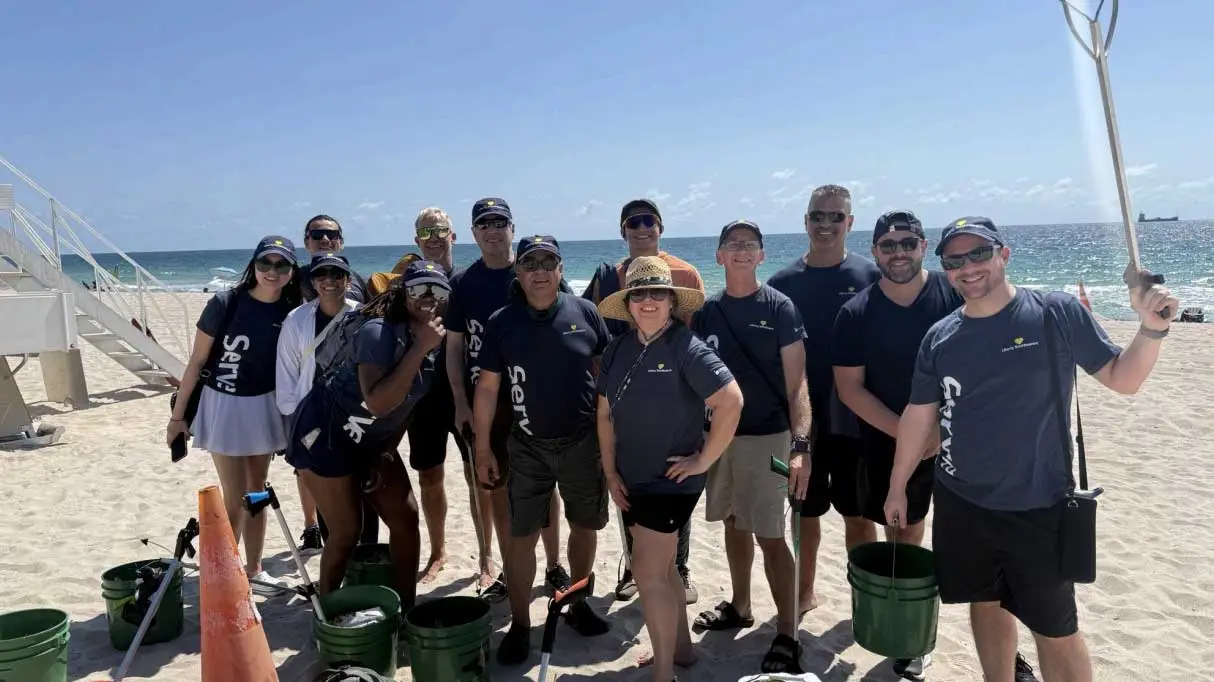 Serve With Liberty OBP Beach CleanUp